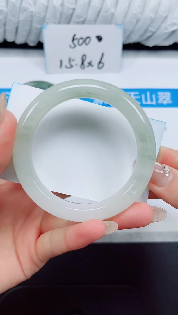 未镶嵌手镯石英质玉19-56.0