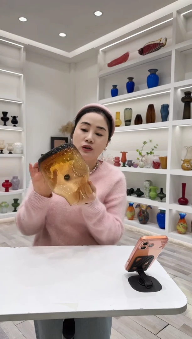 私花主义花瓶-mutoo琥珀大号花瓶