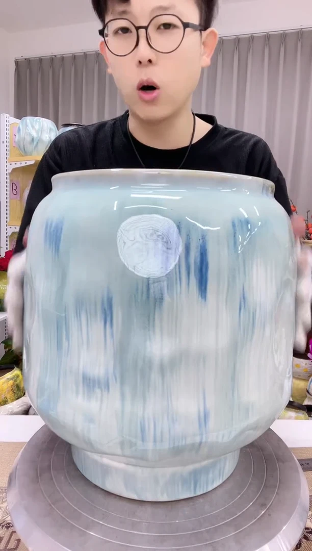 7-20直播间精选陶瓷花盆