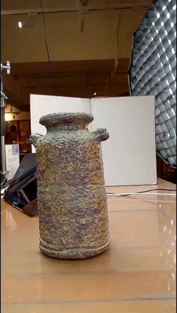 【闪购商品】日本原产备前烧花器