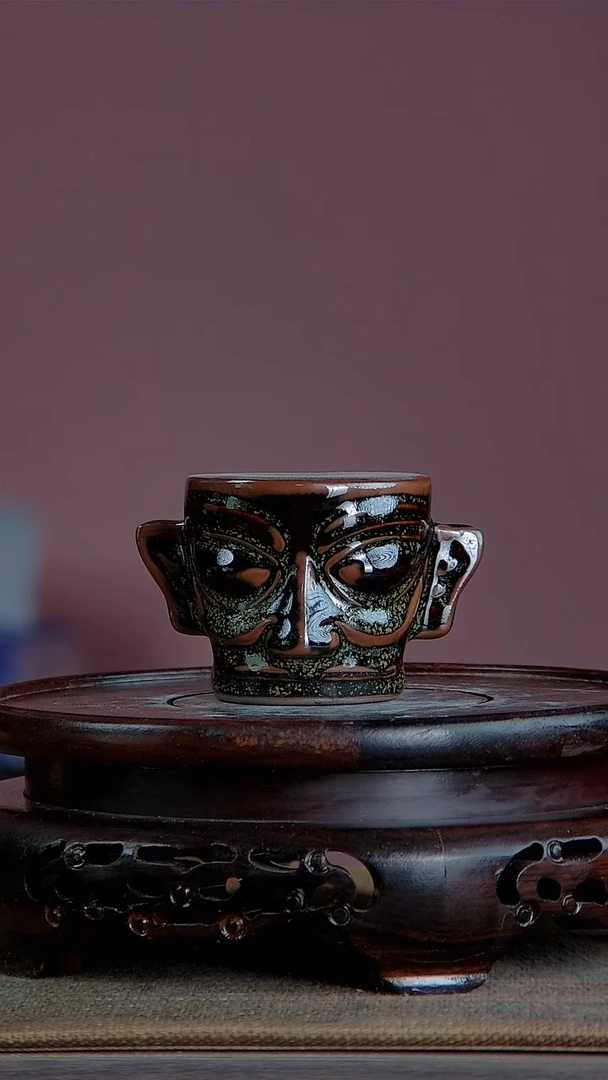 【闪购商品】景韵堂仿清茶叶末釉