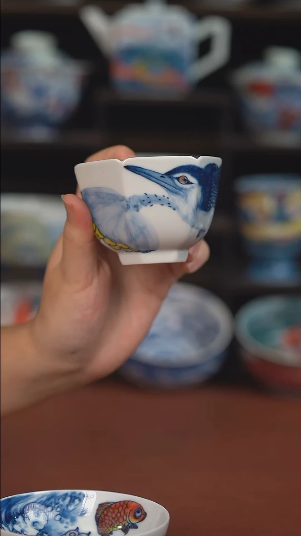 老师作品墨渊六角杯 （宠粉福利 ）