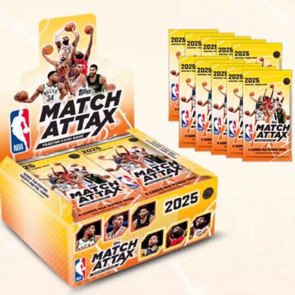 【直邮发货】TOPPS 2025 MATCH ATTAX NBA 球星卡 对战 能量包