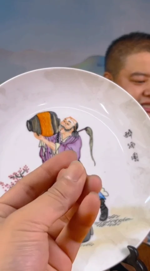 摆件景德镇陶瓷青花摆件72