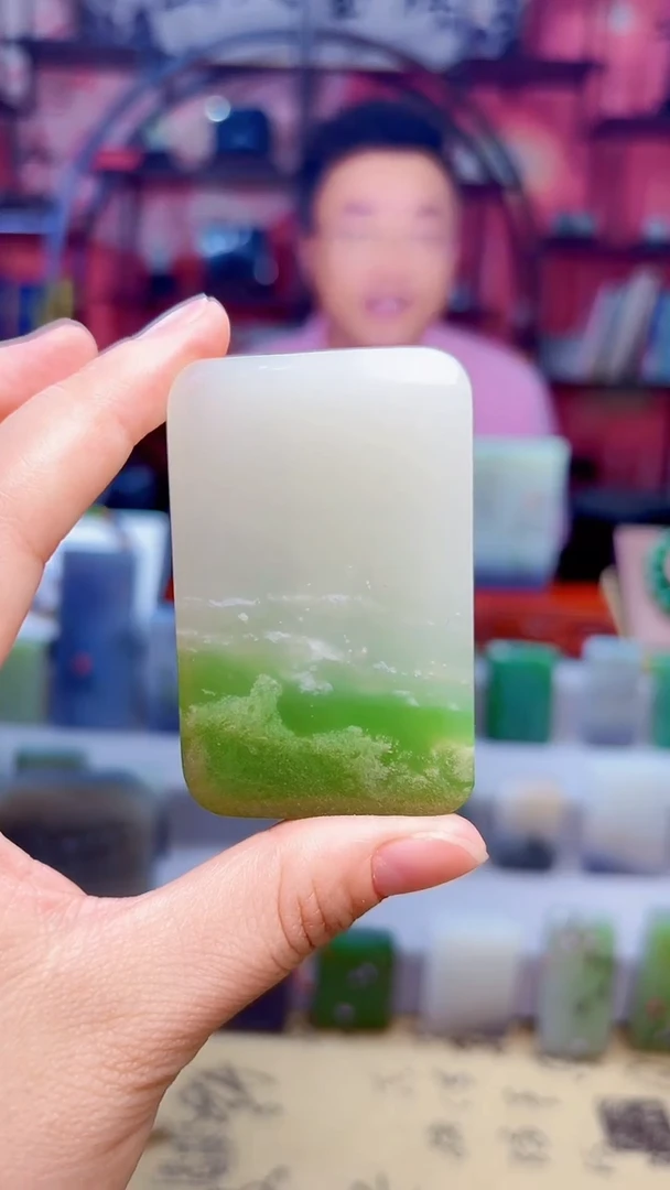 和田玉未镶嵌挂件114