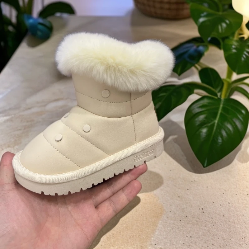 【断码清货】813 雪地靴女童时尚冬季加绒加厚保暖大棉