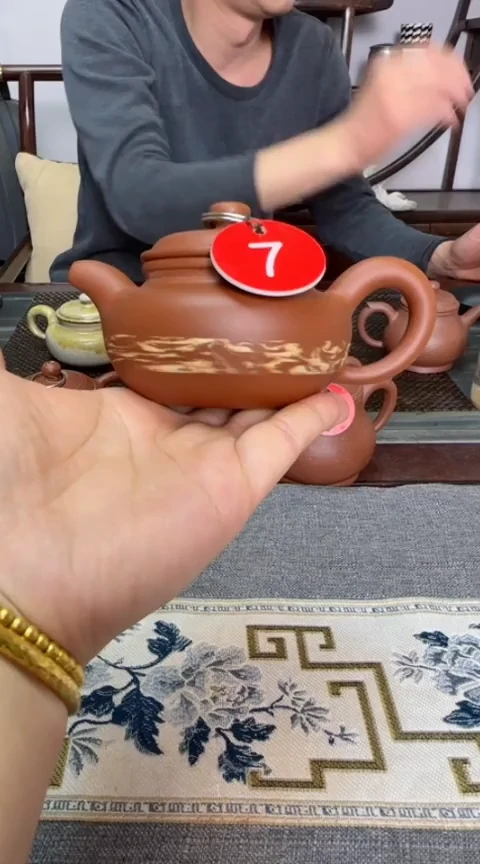 【闪购商品】泥塑7号150CC定点胶泥仿古壶