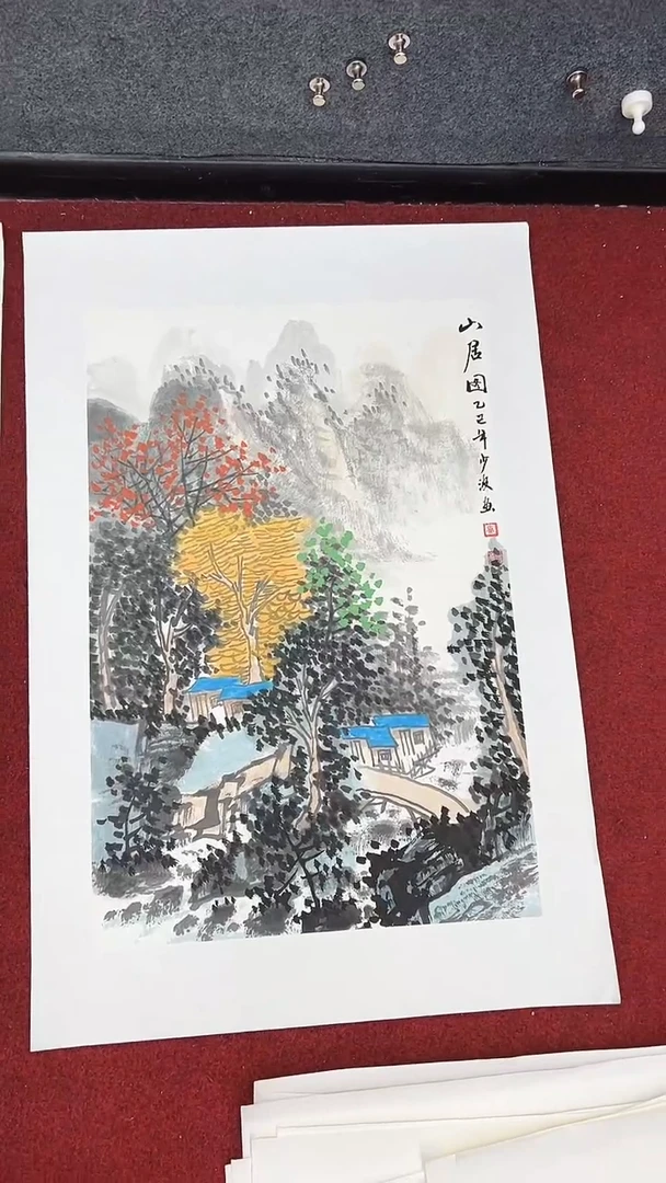 国画卢少波/国画/山水