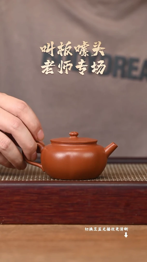 茶壶紫砂EF17129郑志涛六瓣花