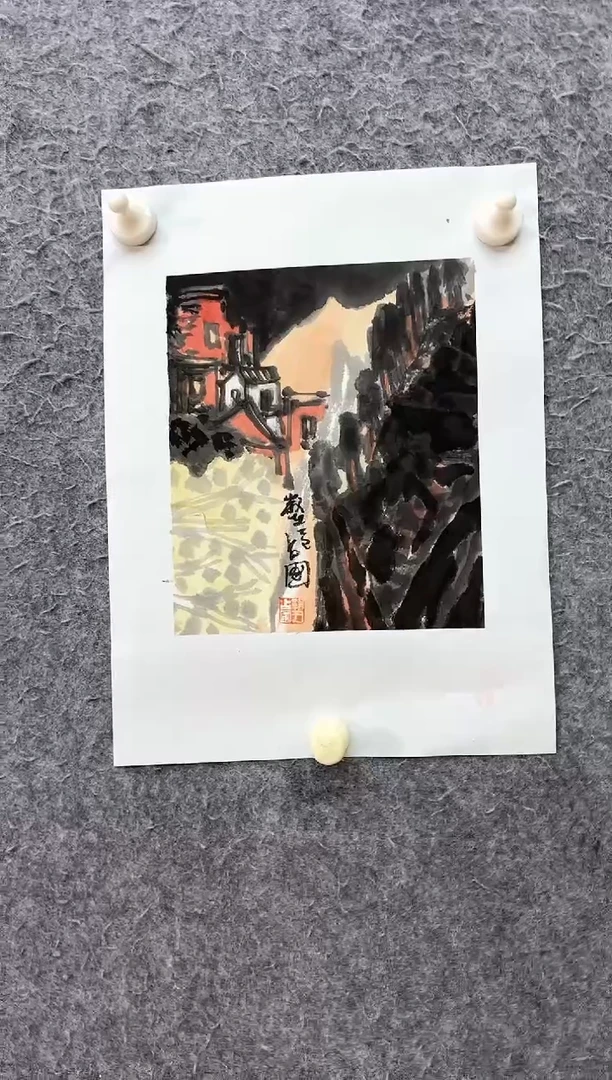 国画ST-JZP老师绘画作品