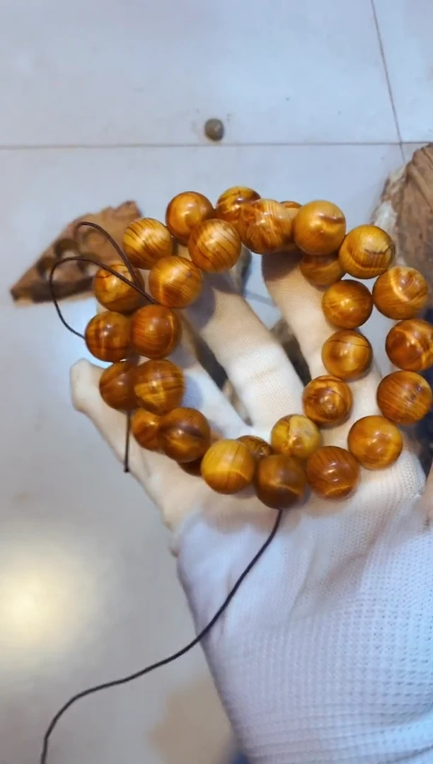 柏木（崖柏）闪1.5单条北太行崖柏手把件手串