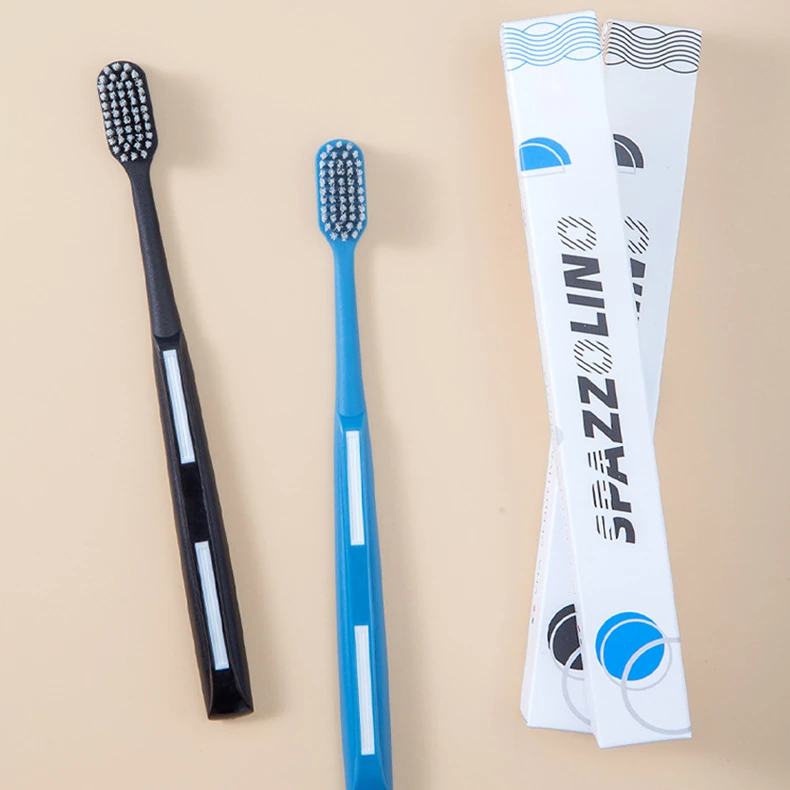 高档硬毛牙刷中硬毛单支装男士牙刷家用独立包装清洁口腔牙釉质