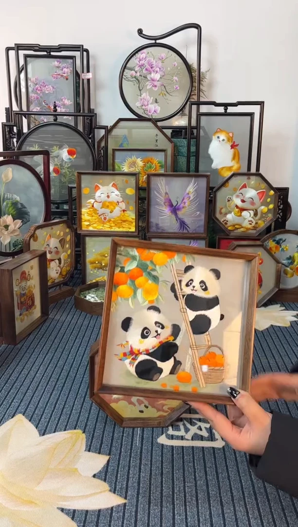 刺绣苏绣手工刺绣绣品