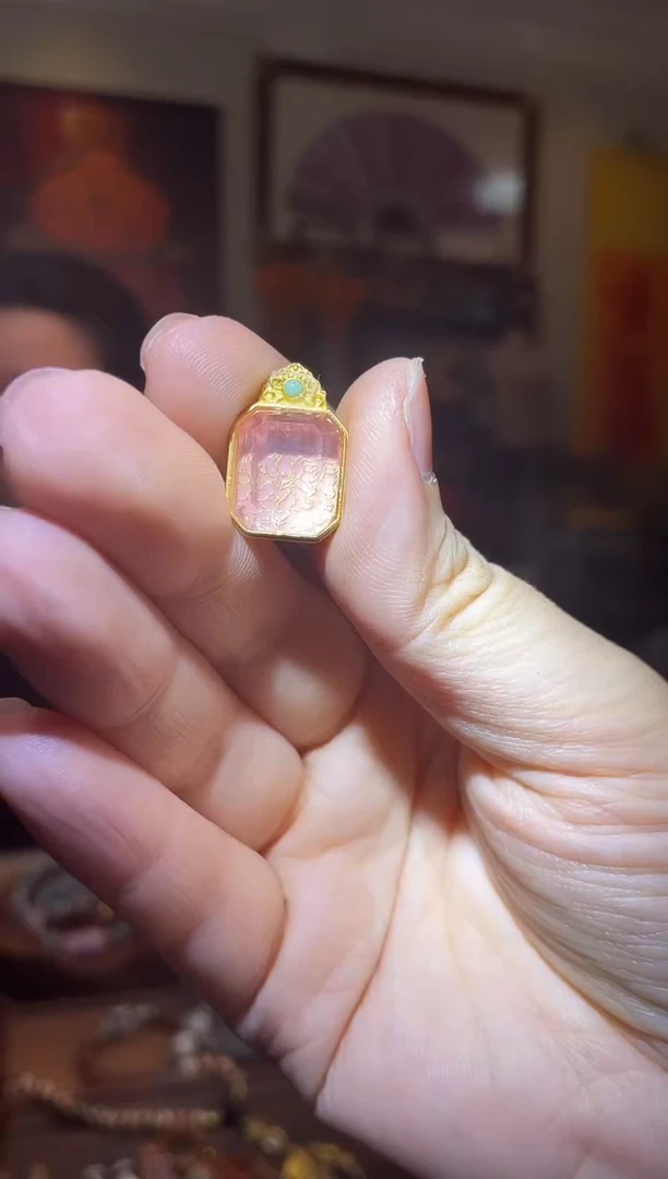 【闪购商品】水晶吊坠未镶嵌0126-6凤九小吊坠