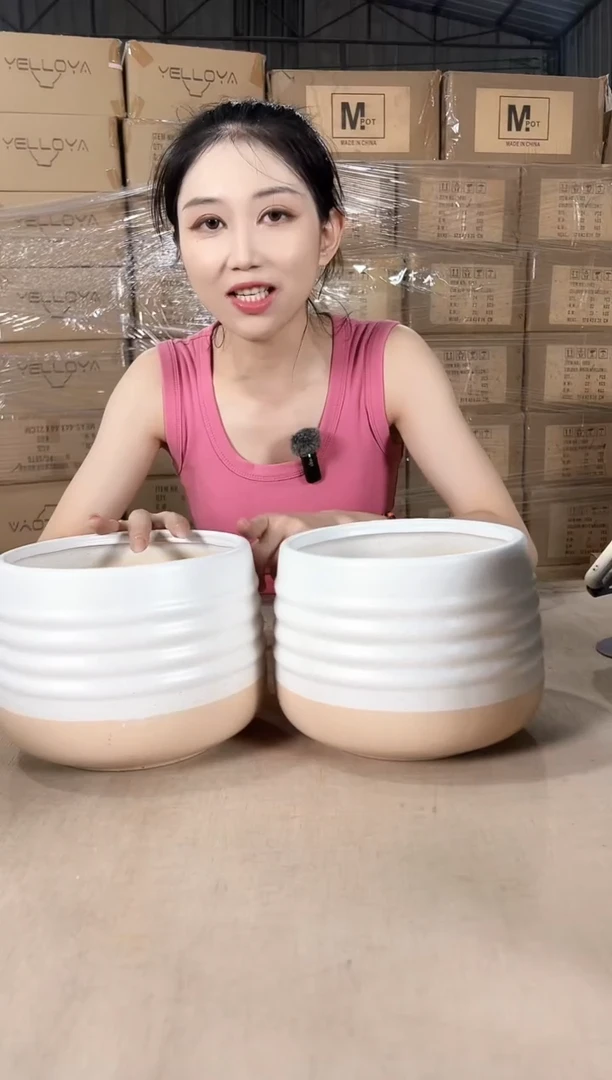 2圆筒双拼白色中号18x15