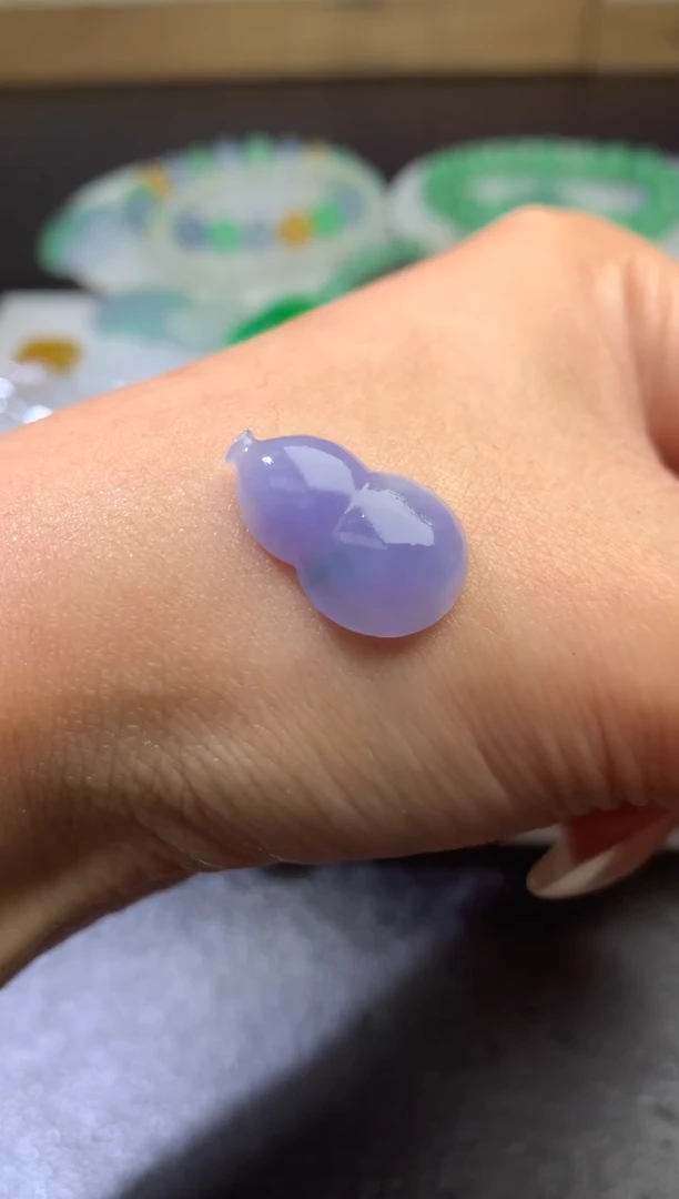 未镶嵌定制翡翠毛货19.5-12.6-4.5