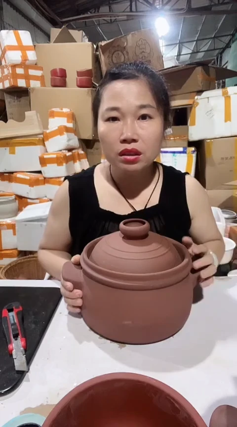 瑕疵4.0原陶大肚锅