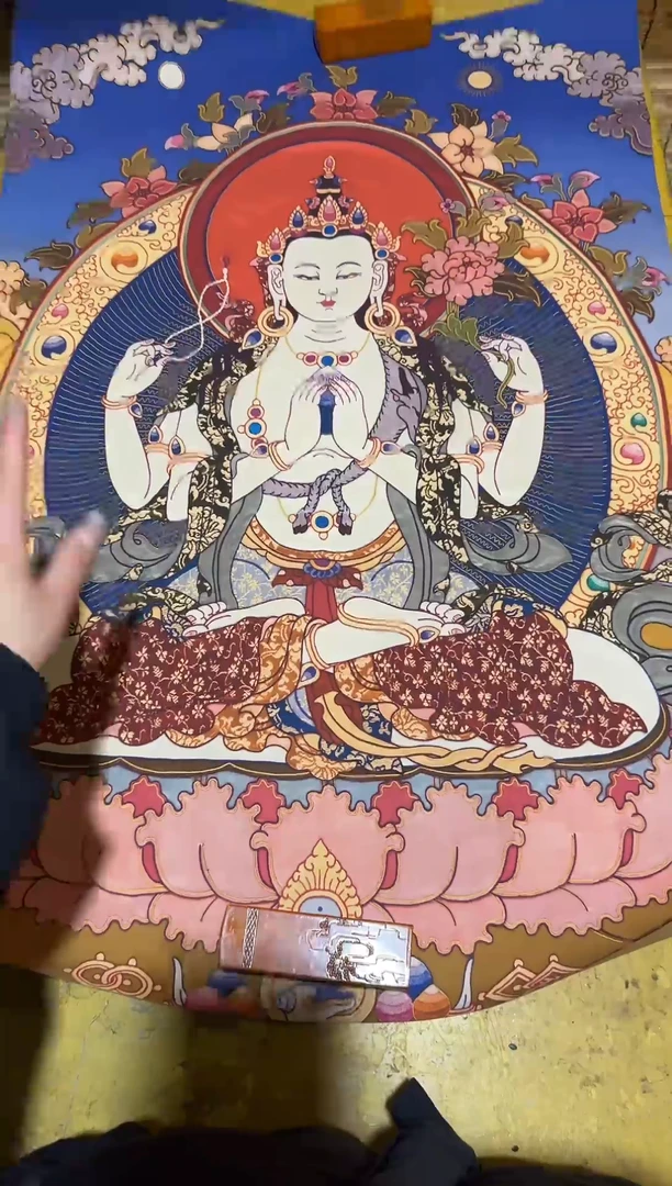 卷轴画精品唐卡=====藏藏的 工艺请走