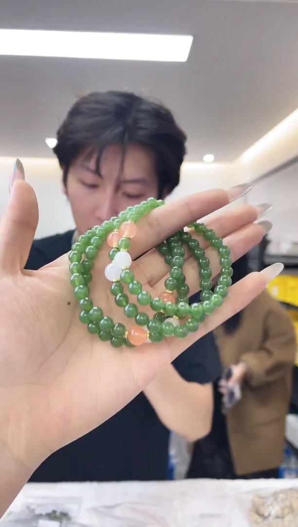 未镶嵌手串和田玉（多样性发一件）