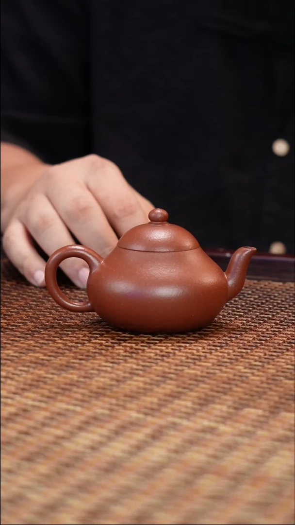 茶壶紫砂汀禾紫砂0元拍《梨形》