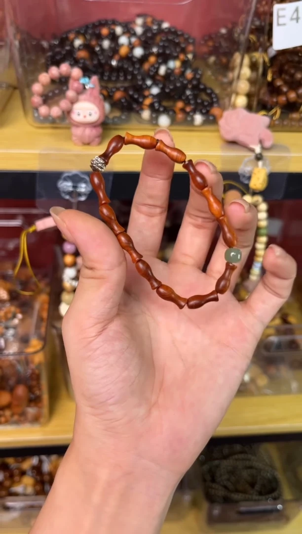 非洲檀香无事牌006崖柏锦鲤小鱼单圈+河田