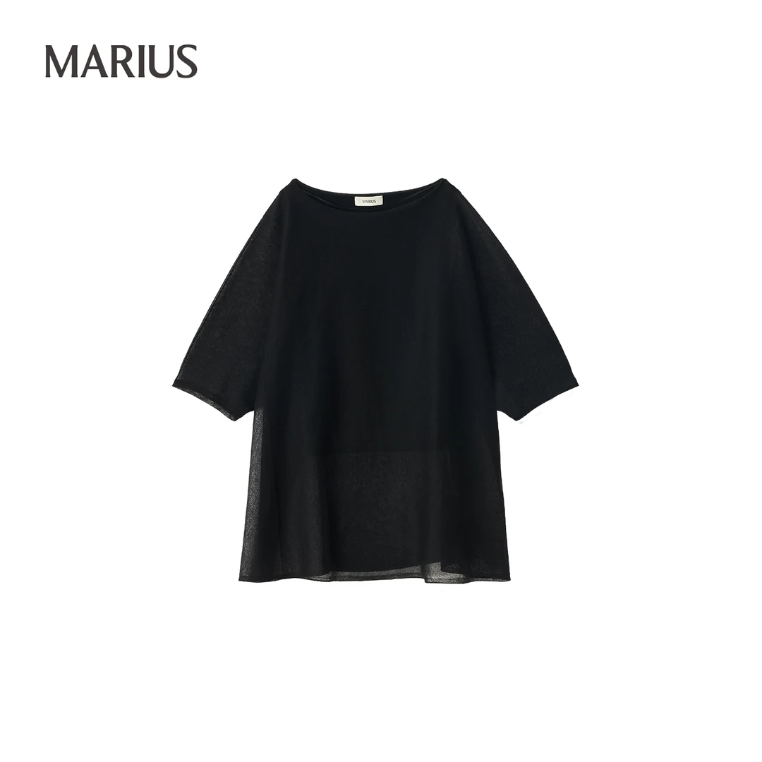 MARIUS【夏日漫游】’上弦月‘针织短袖两件套