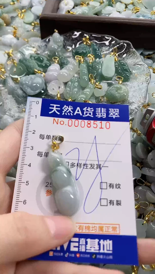 颈饰未镶嵌翡翠天然A货翡翠