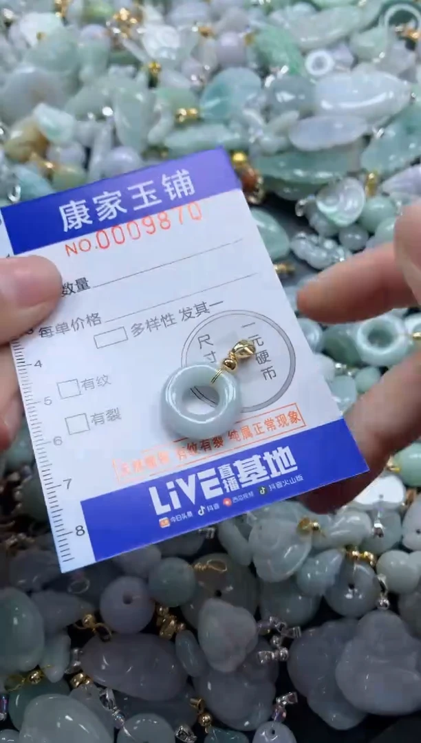 颈饰未镶嵌翡翠9870