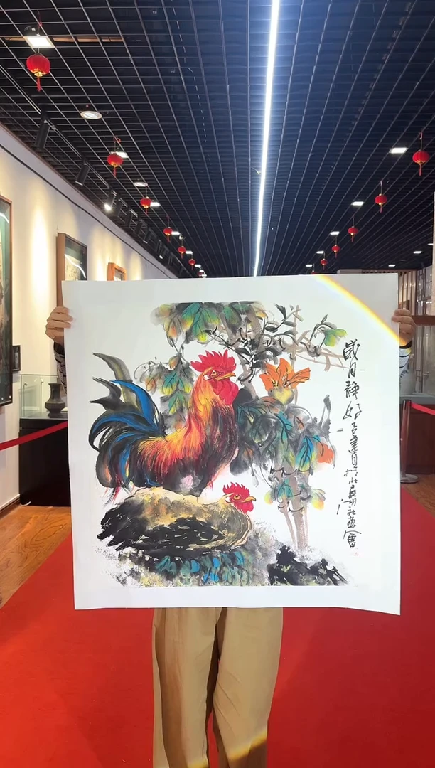 国画周建真老师绘画作品25-12
