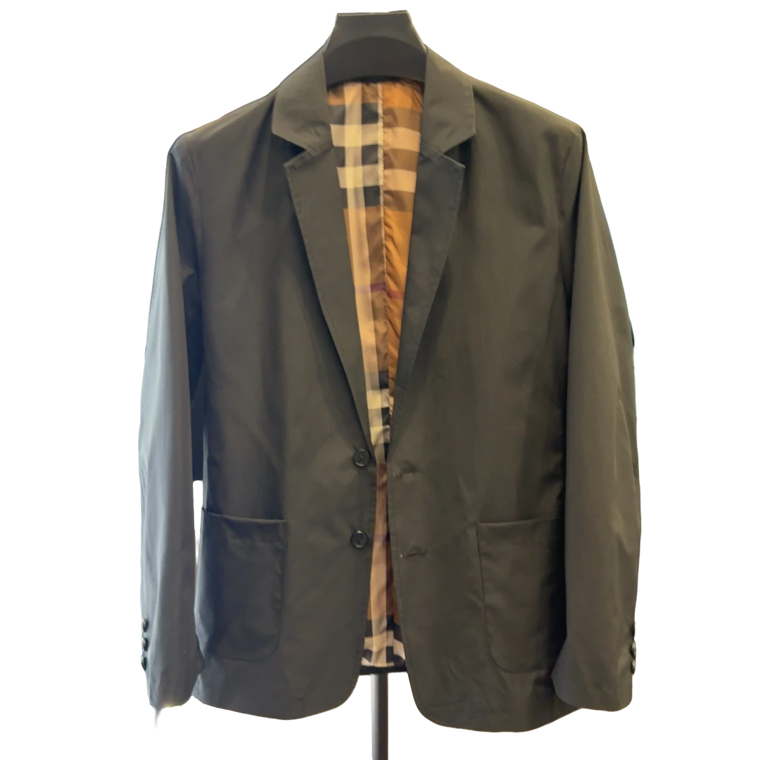 男士秋季纯色西装男装上衣西服上装春秋时尚修身商务休闲西服男款