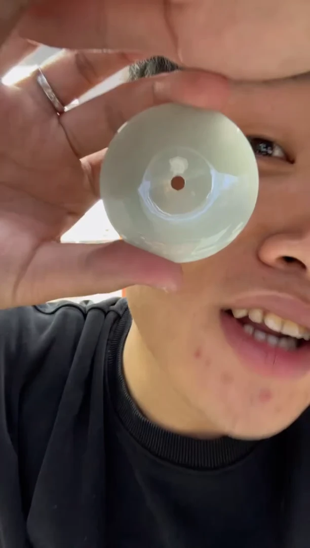【闪购商品】翡翠颈饰未镶嵌A货翡翠满绿冰平安扣吊坠 多样性