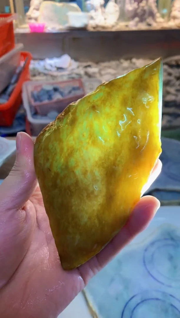 翡翠未镶嵌颈饰0朱0翡翠珠宝 459