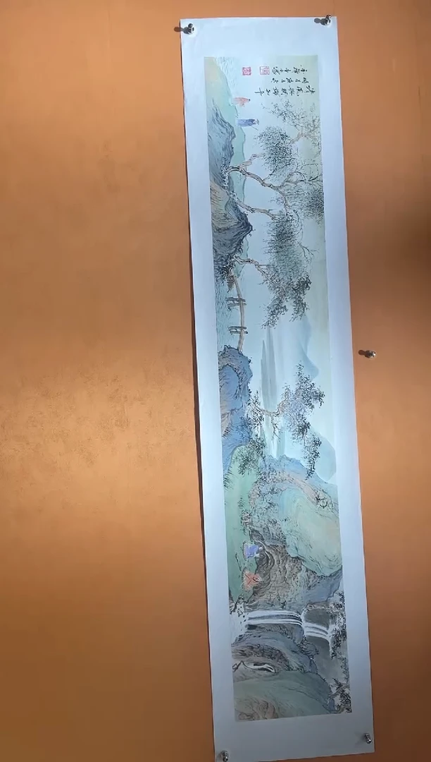 国画刘金玉教授亲笔手绘