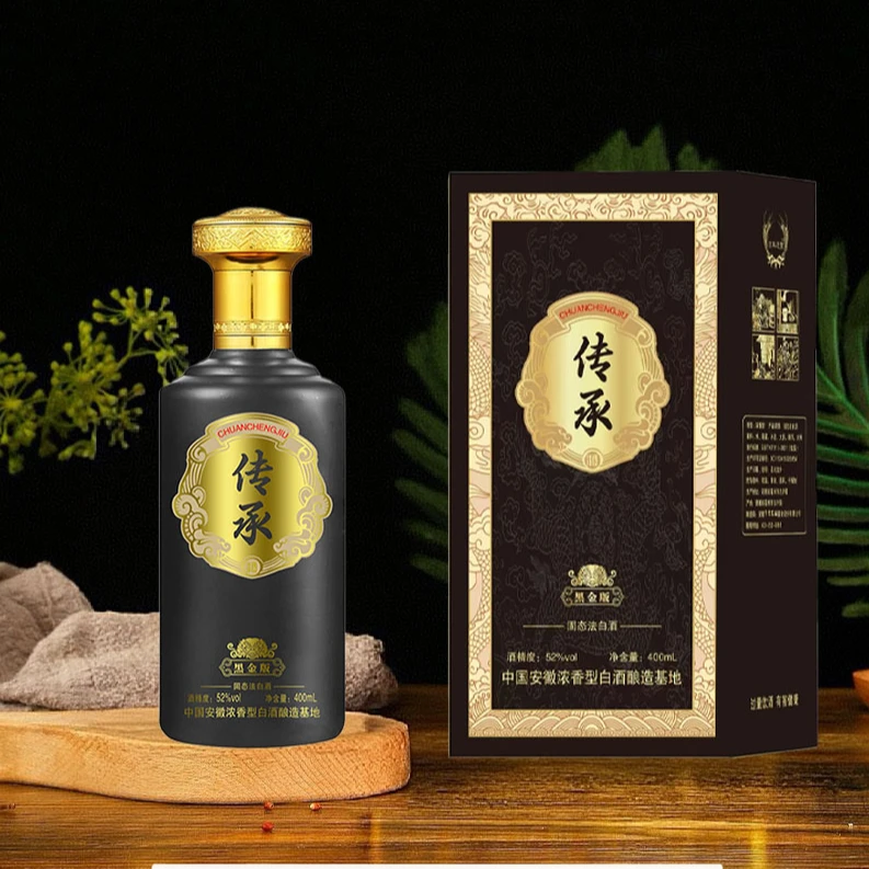百年迎贺传承  优级纯粮酒52度400ml*1