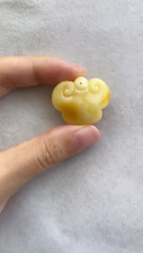 未镶嵌琥珀裸石10718110-吊坠