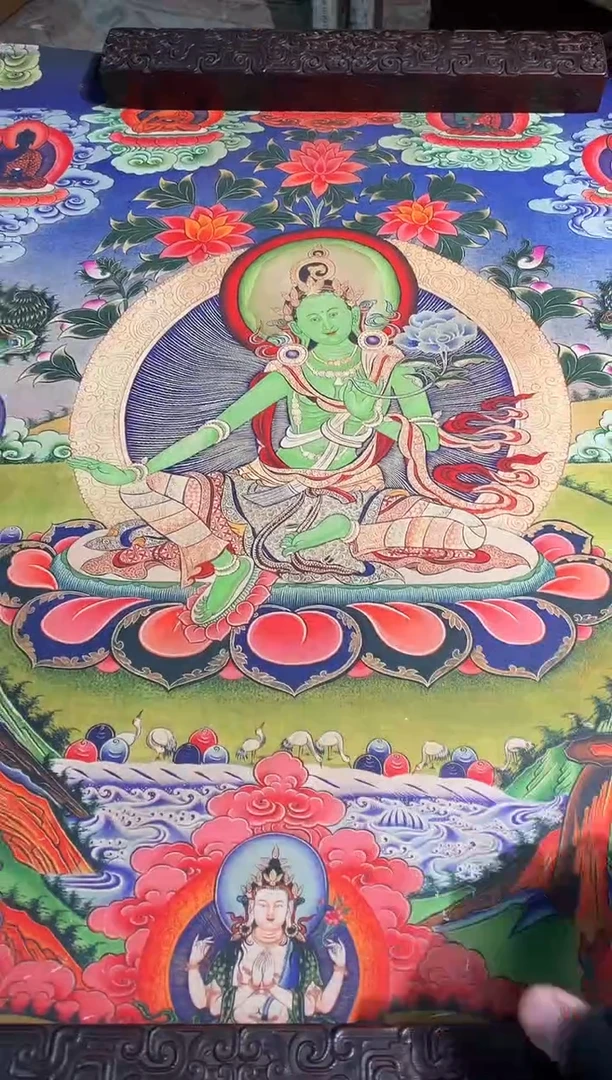 卷轴画天天的唐卡tk160