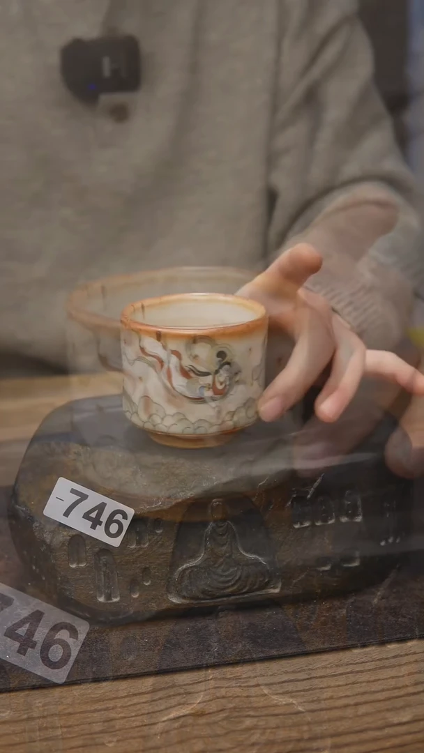 匣钵泥志野手绘746