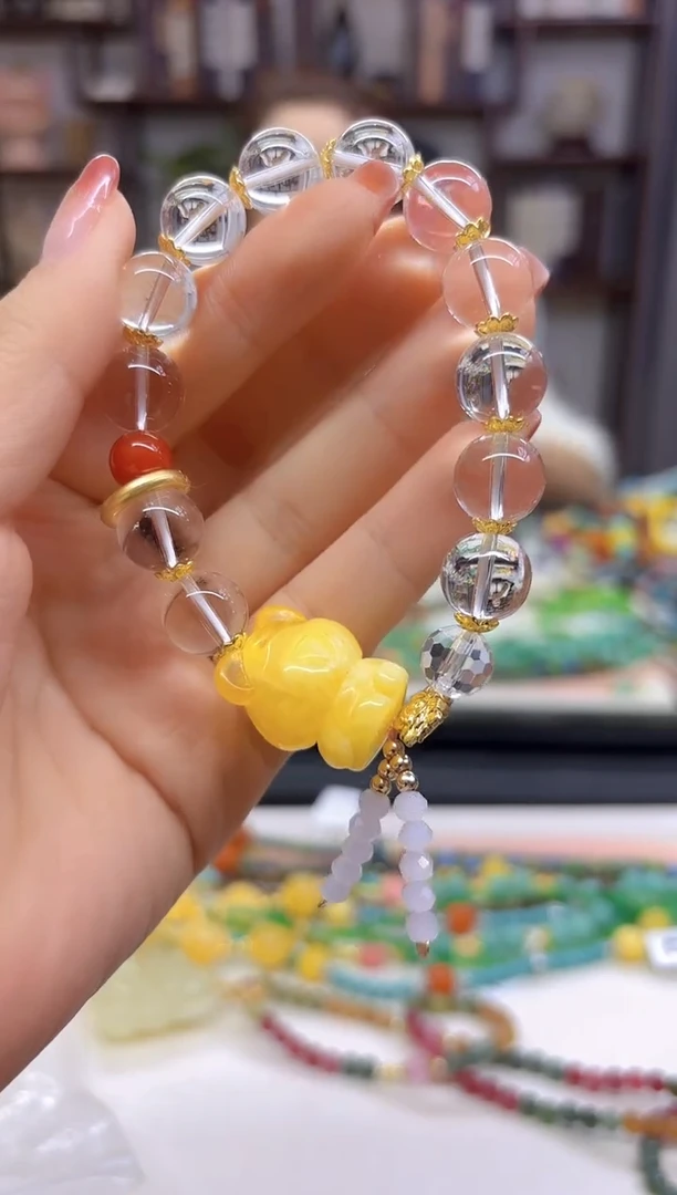 【闪购商品】水晶手链未镶嵌DIY款S579