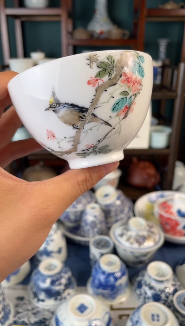景德镇陶瓷杯杯杯