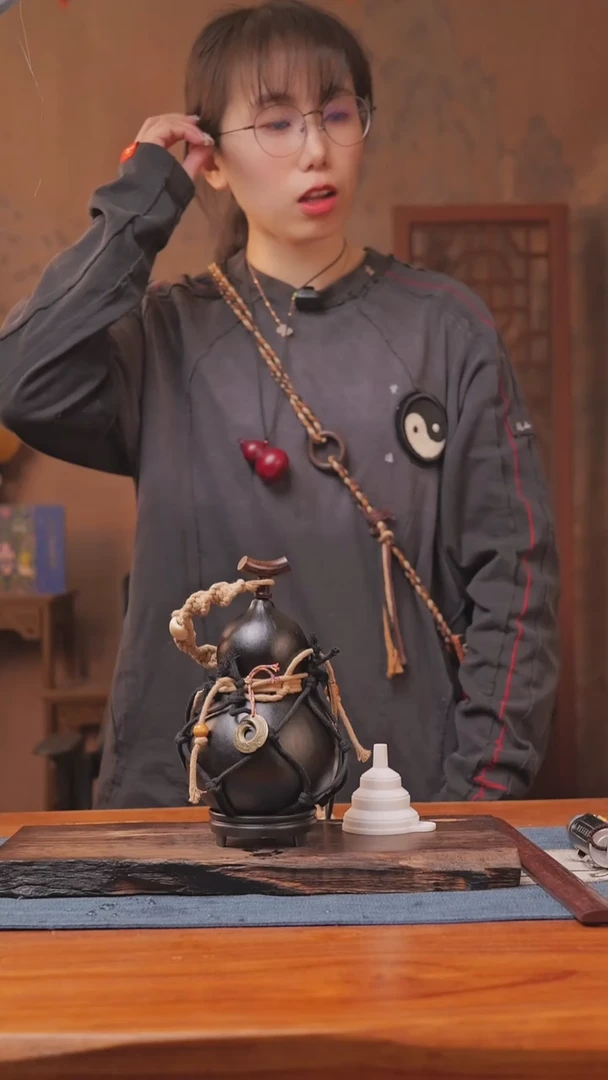 1196号链接精品大漆葫芦现货现发[一物一拍]