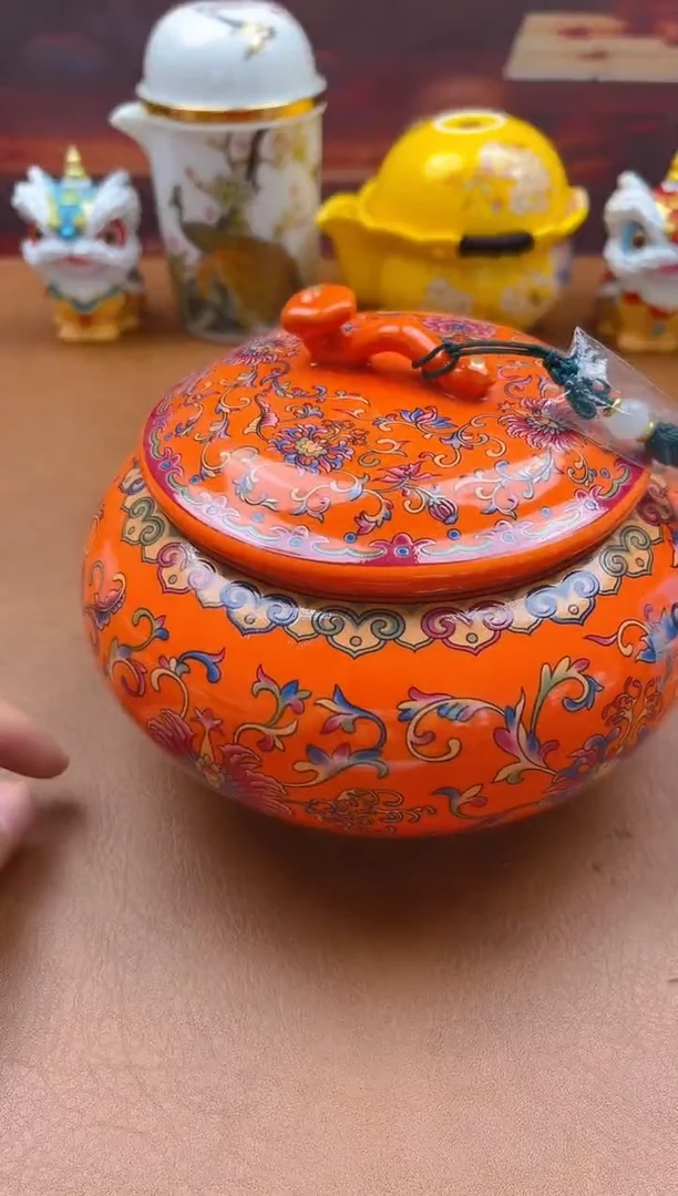 陶瓷茶具摆件旅行套组