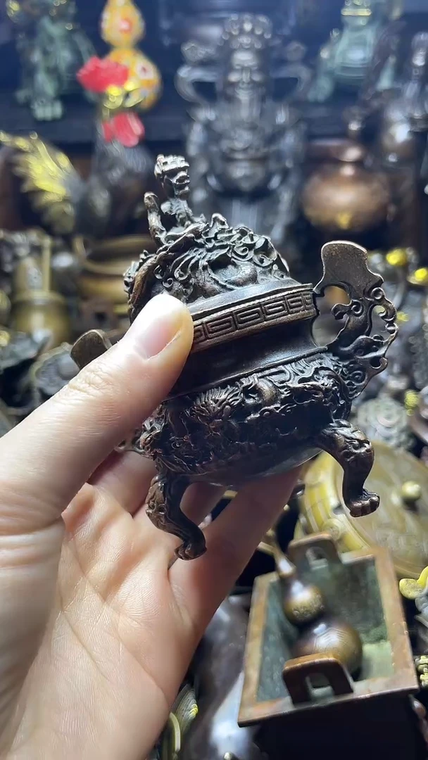 闪购链接，点击下单，有运费险，铜摆件