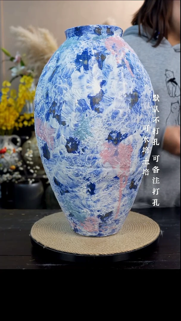 摆件陶瓷093景德镇高档陶瓷花瓶