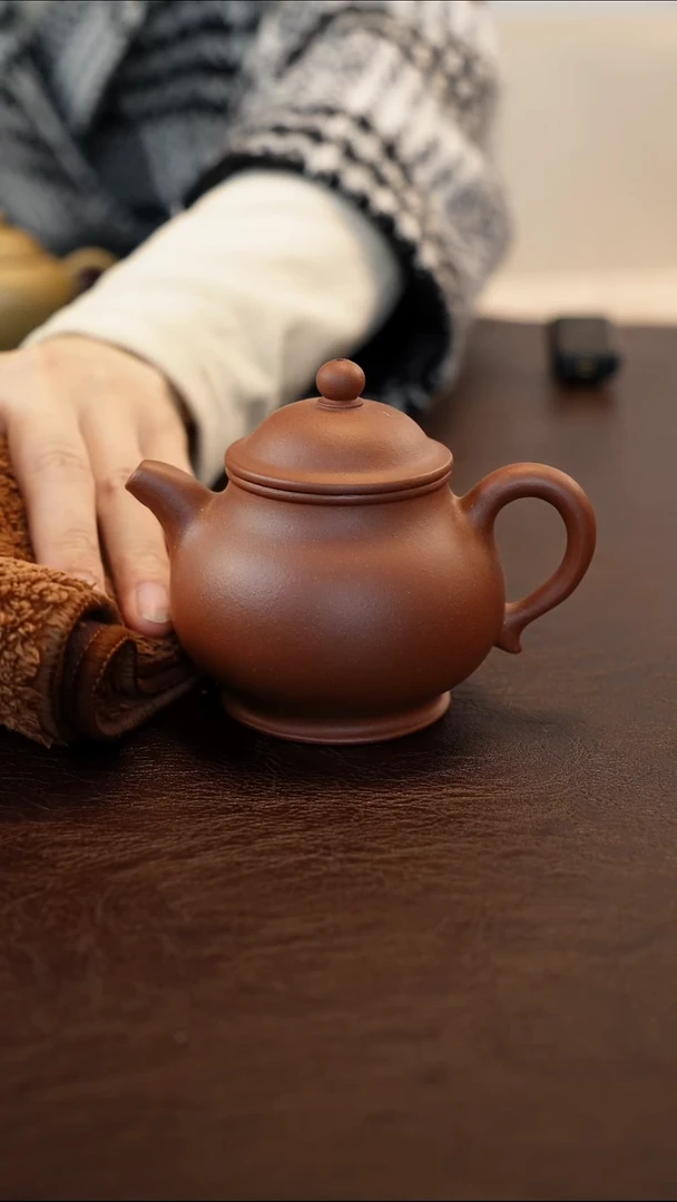 茶壶紫砂紫泥潘壶
