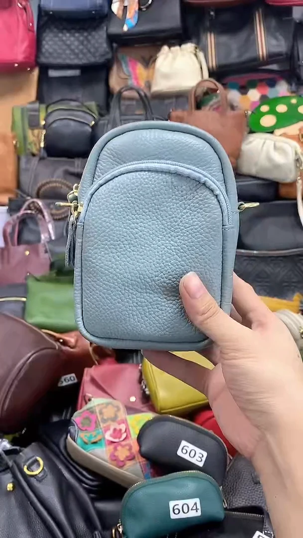 头层牛皮手机包621.