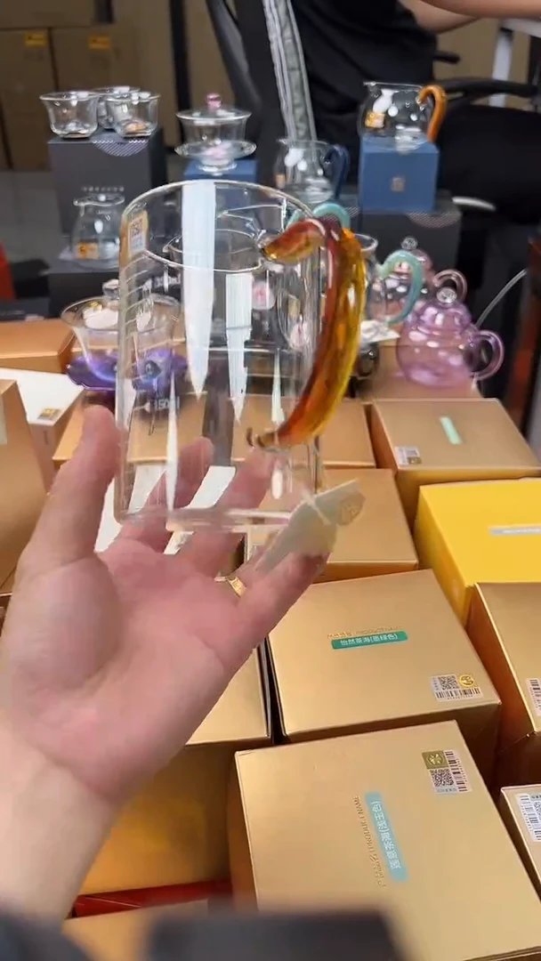 @@禾器晶彩青雍杯琥珀色