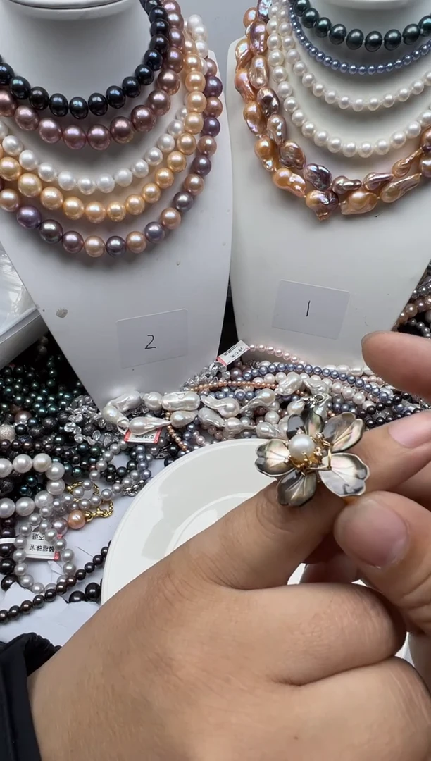 【闪购商品】淡水珍珠颈饰未镶嵌1