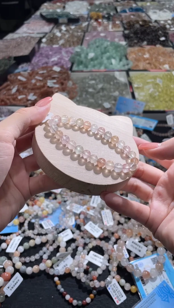 水晶手串未镶嵌217号 多样性发一7+