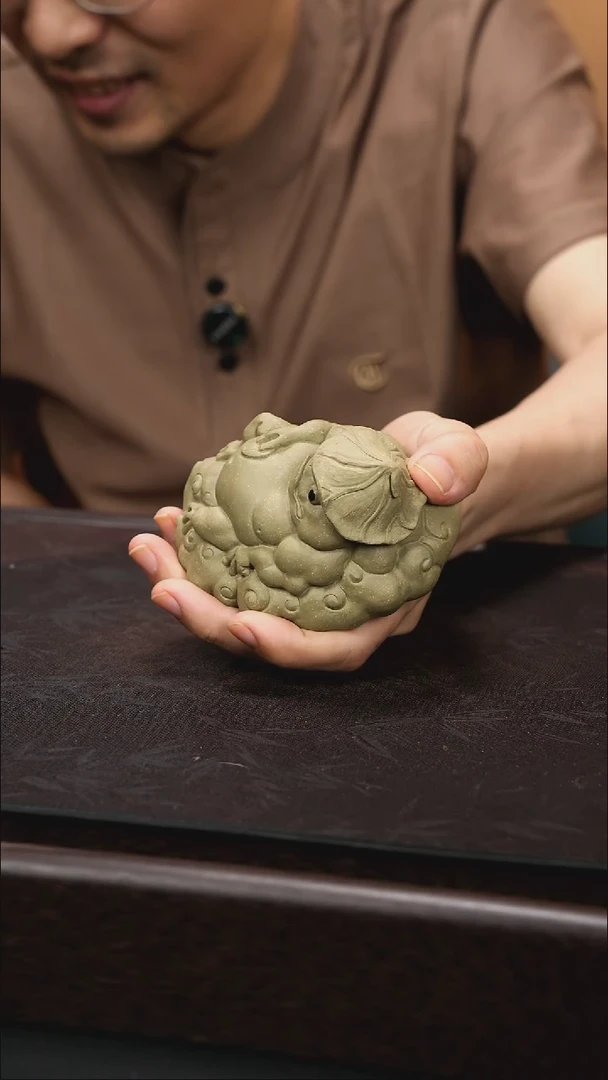 紫砂茶宠紫砂  青蛙