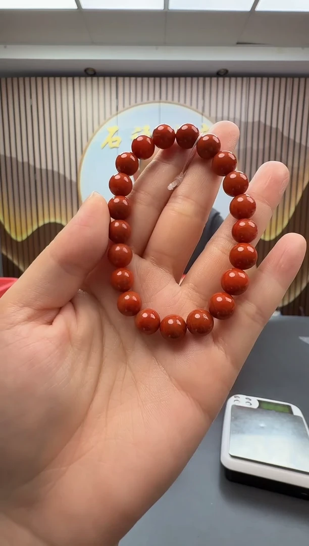 未镶嵌手串南红玛瑙015ZB1224产品一个